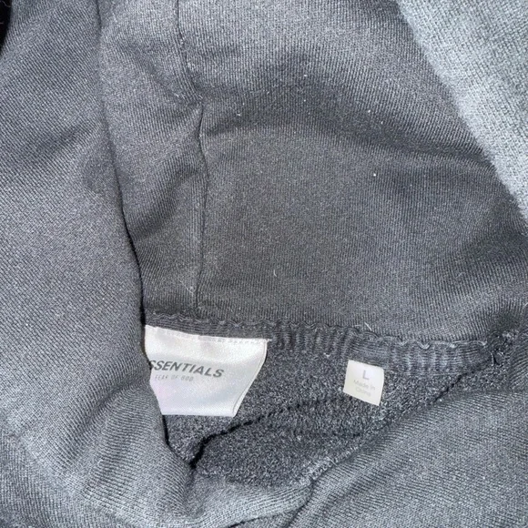 Essentials Black Hoodie - Picture 6 of 6